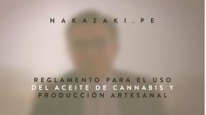 Reglamento para el uso del aceite de cannabis y producción artesanal