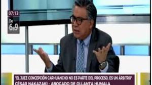 CASO HUMALA: “EL JUEZ NO ES PARTE DEL PROCESO, ES UN ÁRBITRO”