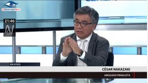 Nakazaki: Si Chávarry necesita defenderse legalmente debe renunciar al cargo